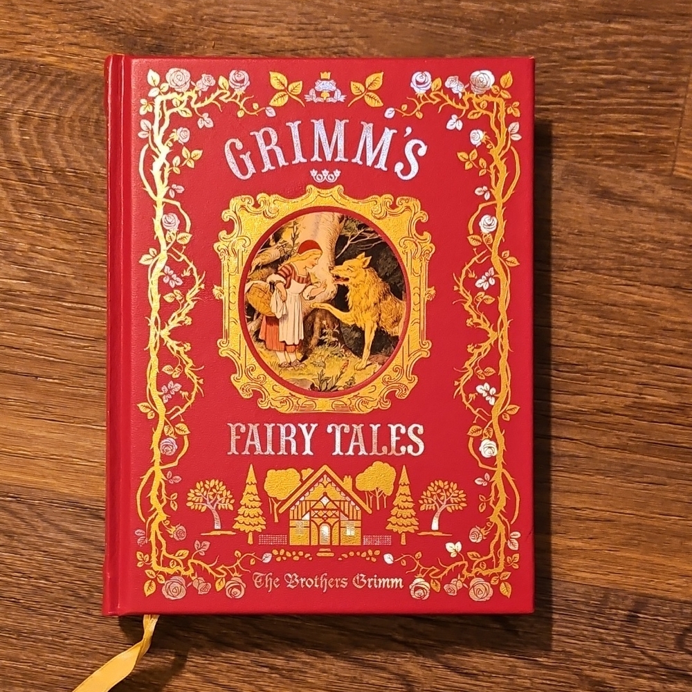 Grimm's Fairy Tales Red Hardcover Book